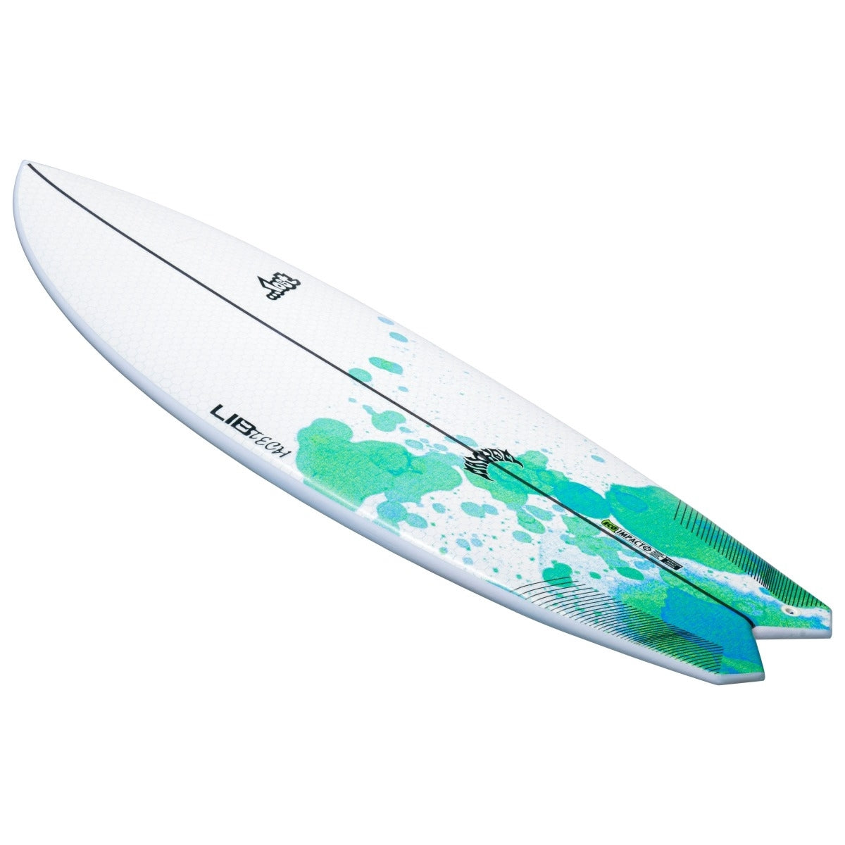 Libtech Lost Hydra 5'3 Surfboard - FCSII Compatible Performance Shortboard for All Wave Conditions | Perfect for Beach Breaks, Small Waves & Daily Surfing