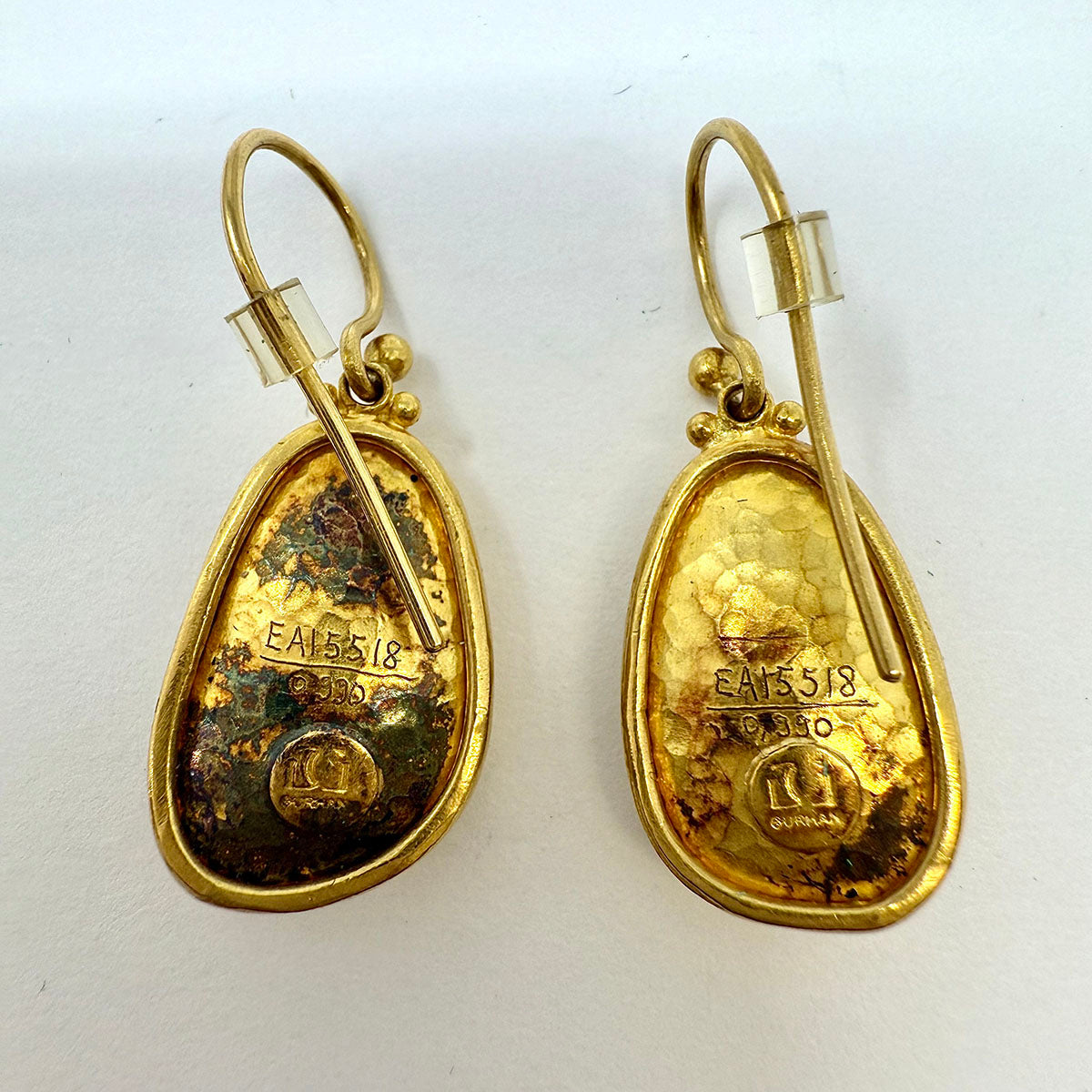 24K Matte Gold Garnet Dangle Earrings for Women - Handmade Luxury Jewelry Gift for Birthday, Anniversary & Special Occasions - Perfect for Evening Parties, Weddings & Date Nights