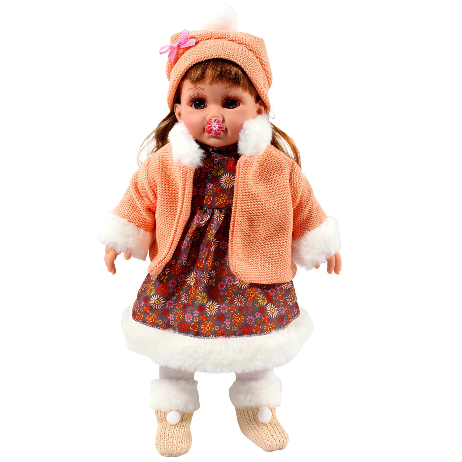 12-16 Inch Doll Clothes Set - Princess Dress & Sweater Outfit for Girls | Christmas & Birthday Gift