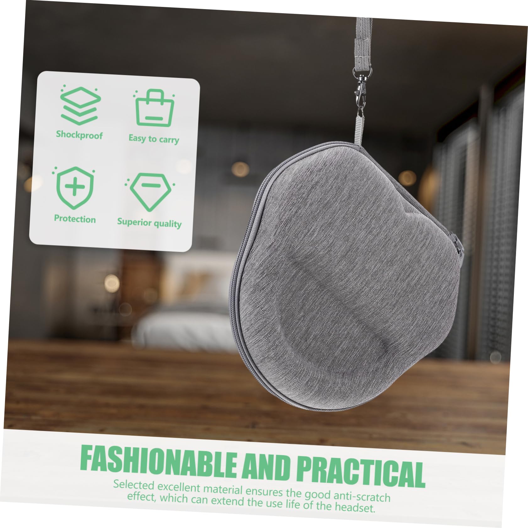 3-Pack Durable Anti-Scratch Headphone Case - Protective Storage Pouch for Earphones & Headsets - Perfect for Travel, Gym, and Daily Organization
