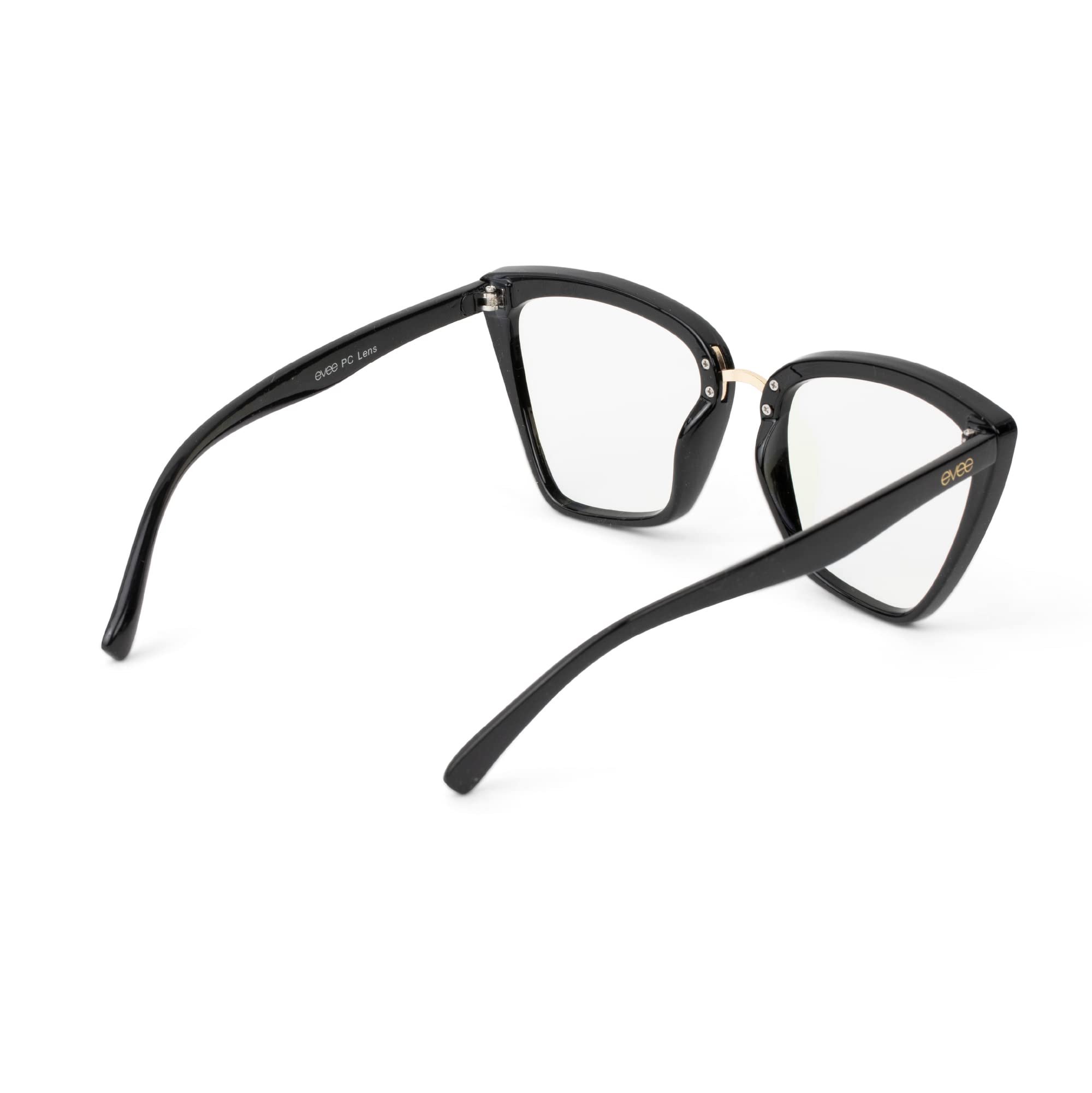 EVEE Fashion Cateye Blue Light Blocking Computer Glasses for Women - Stylish Anti Glare Eyewear for Office Work, Gaming & Screen Time (Vienna)