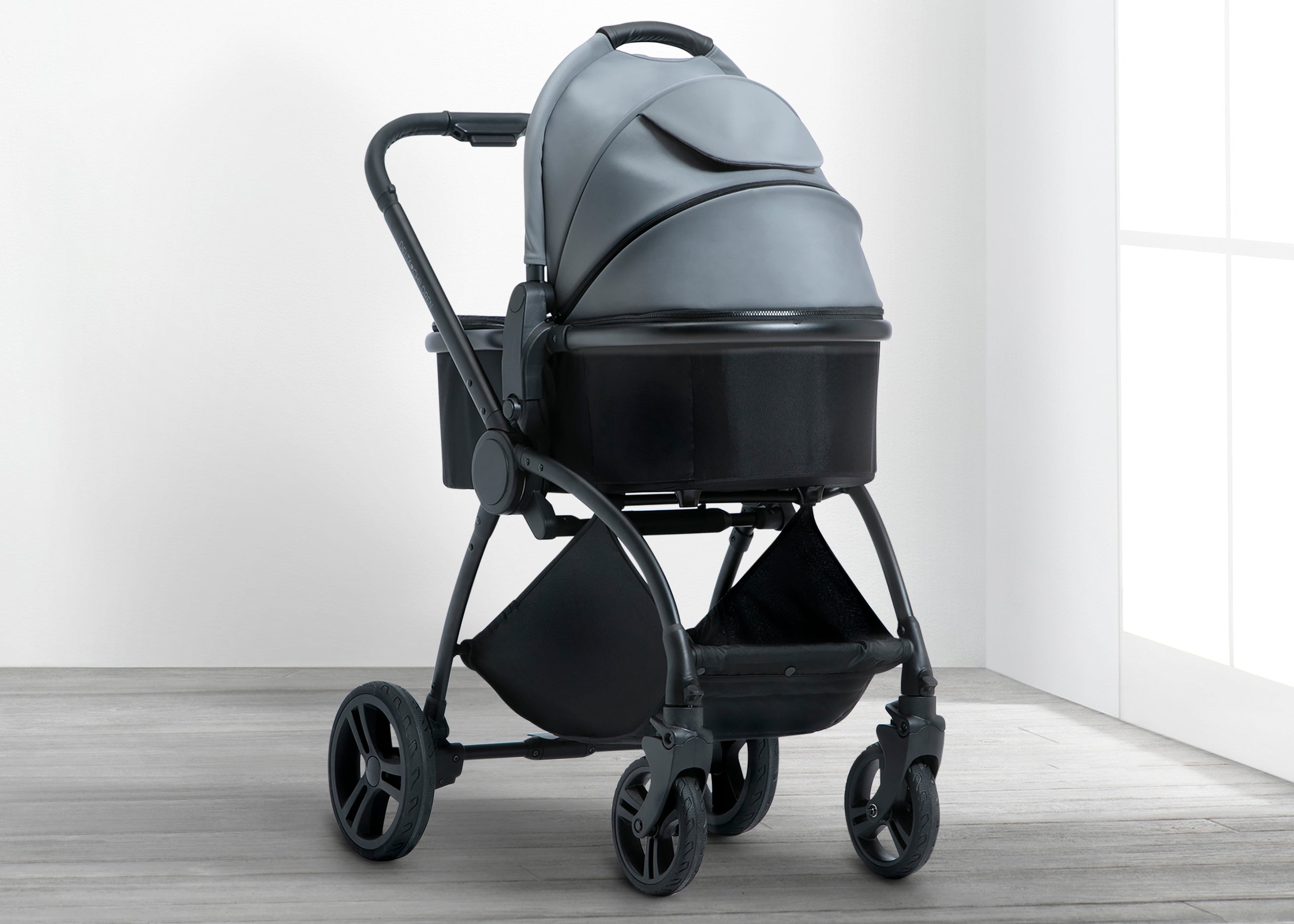 Revolve Bassinet for Newborns - 360° Rotating Baby Crib with Breathable Mesh, Adjustable Height for Safe Infant Sleep - Perfect for Nursery, Bedroom & Travel