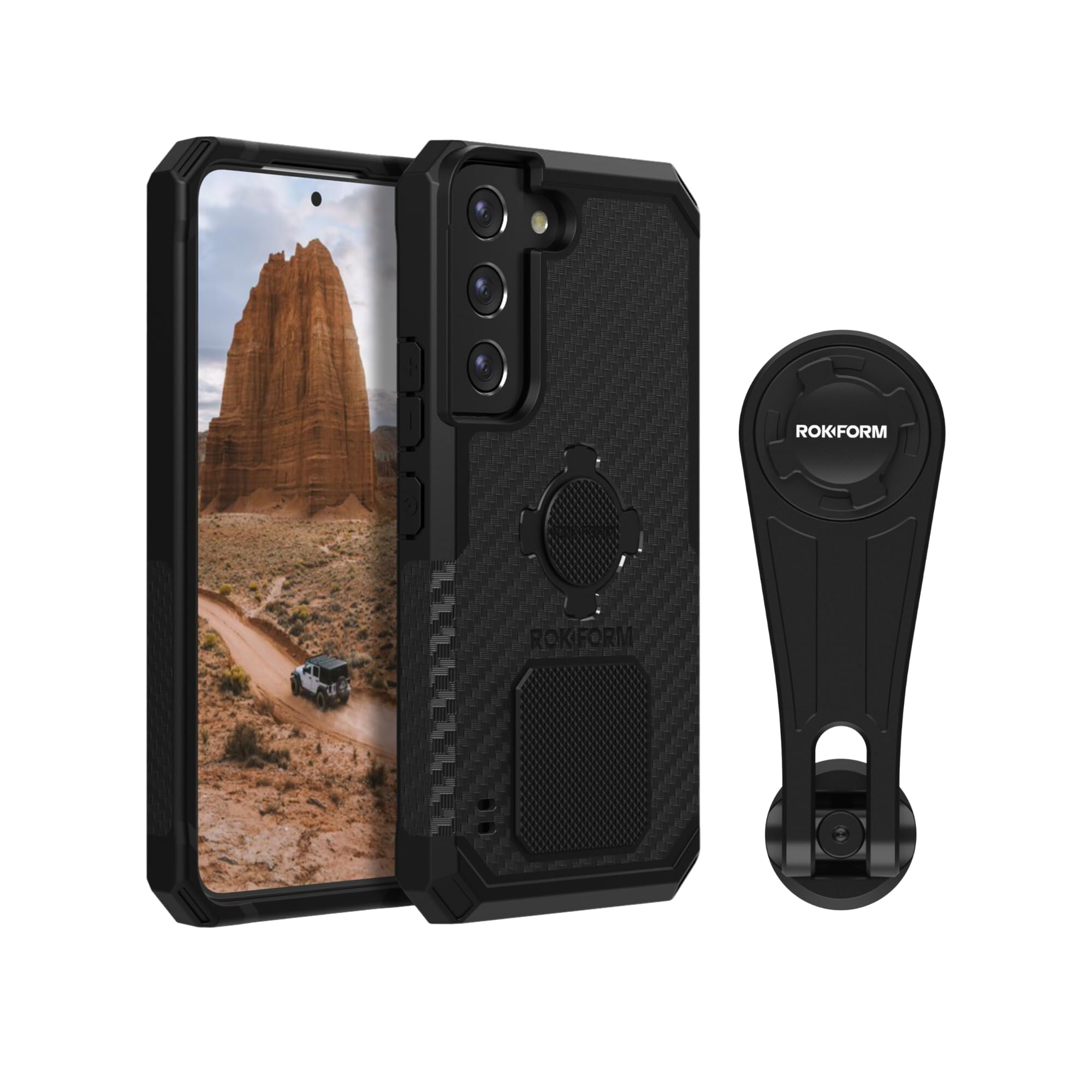 Rokform Galaxy S22 5G Rugged Case with Pro Series Bike Phone Mount - Durable Protection & Secure Cycling Accessory