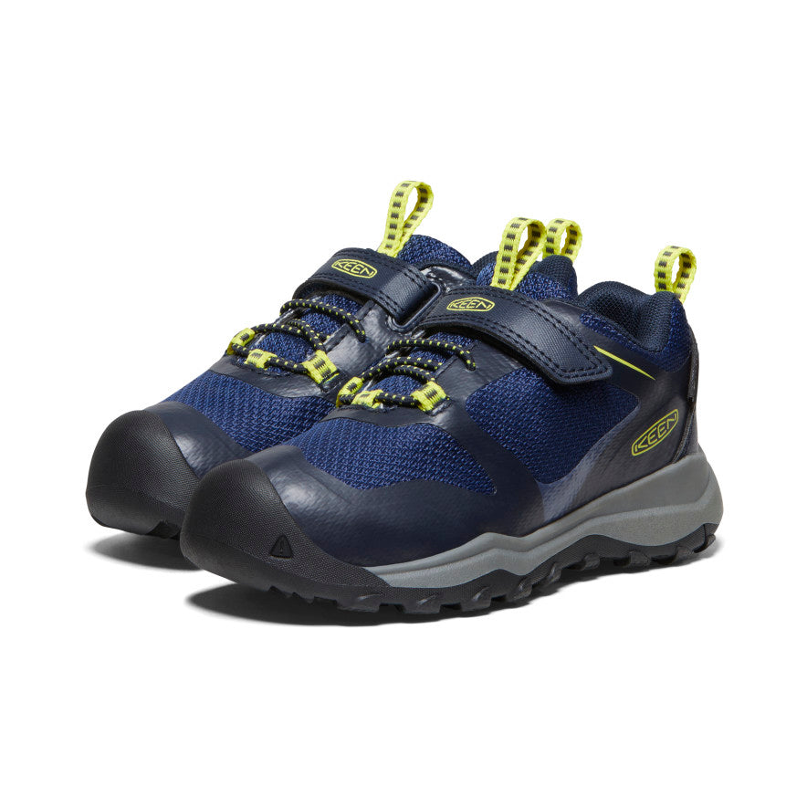 Little Kids' Wanduro Waterproof Shoes | Sky Captain/Evening Primrose | Outdoor Play & Rainy Day Adventures