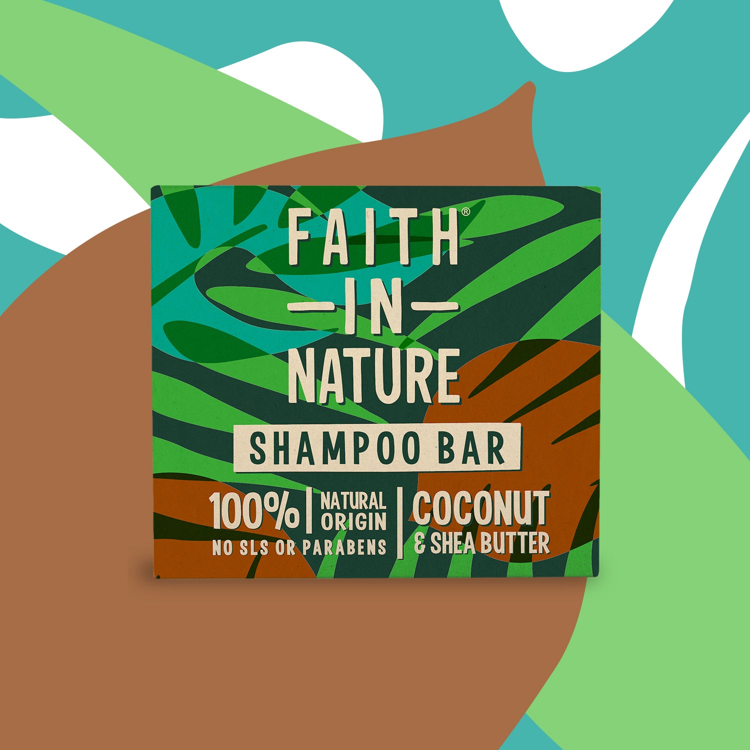 Faith In Nature Coconut Shampoo Bar 85g - Natural Vegan Hair Care for Dry & Damaged Hair - Eco-Friendly Solid Shampoo for Travel, Camping & Zero Waste Lifestyle