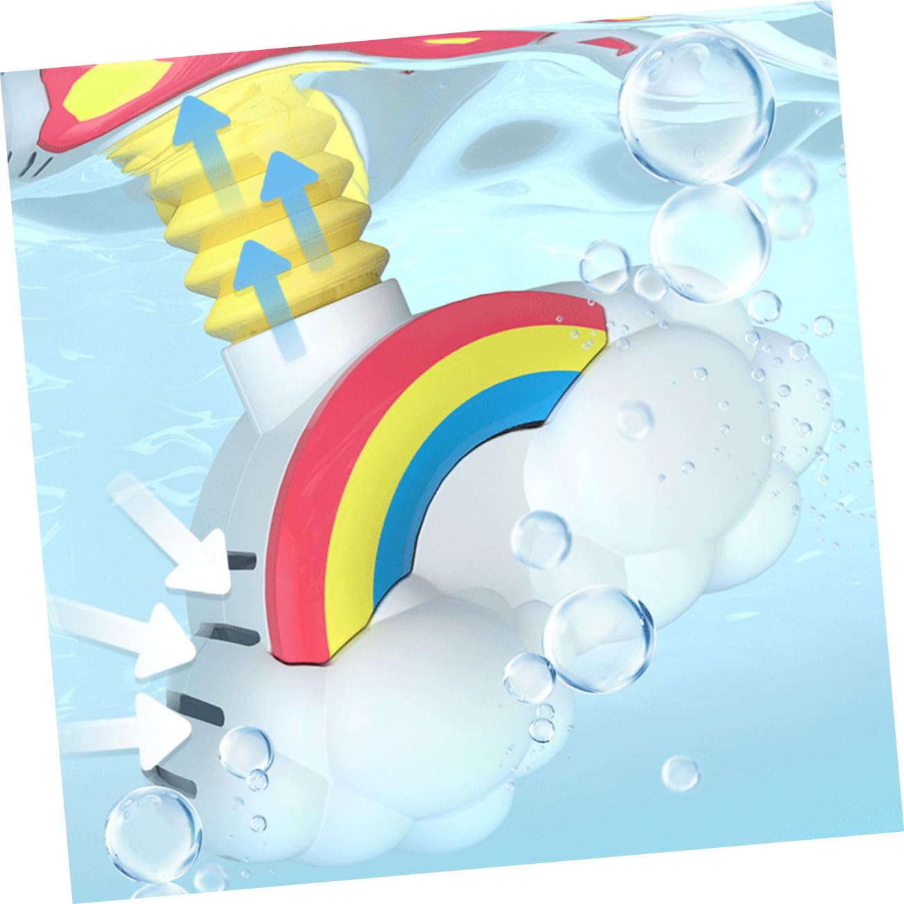 UPKOCH 4pcs Elephant Shower Sprinkler Toy Set - Electric Bath Toys for Kids with ABS Material - Fun Bath Time for Toddlers & Baby Shower Gifts