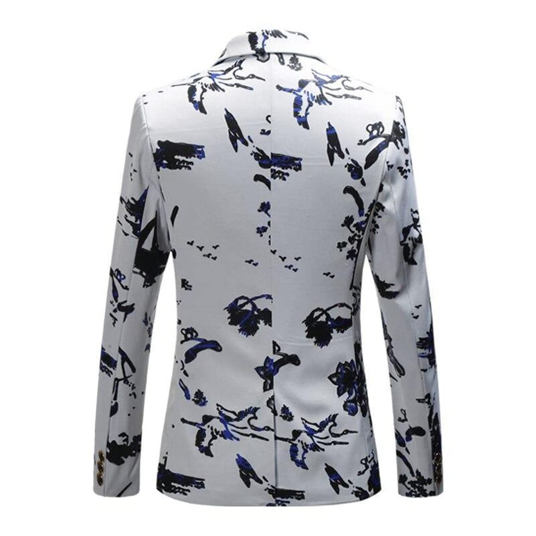 Men's Slim Fit Casual Blazer Jacket - Lightweight Business Casual Coat for Office, Wedding & Date Night Outfits