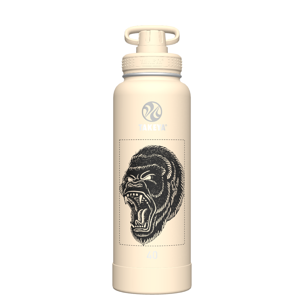 40oz Leak-Proof Bottle Spout Lid for Oat Milk - Customizable & BPA-Free - Perfect for Smoothies, Coffee, and On-the-Go Drinks