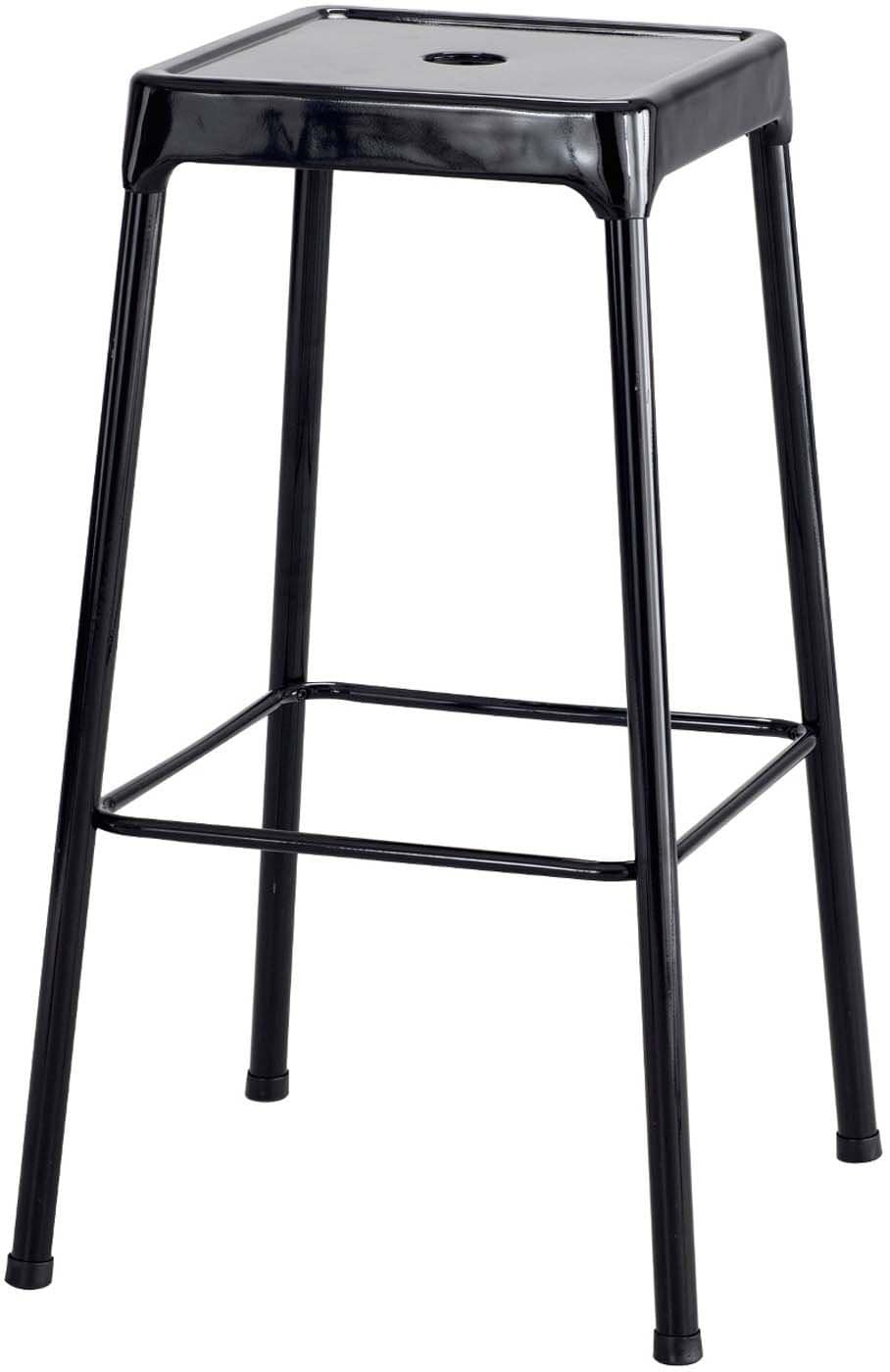 Safco® 6606 Steel Bar Stool 29 Inch Height - Durable & Adjustable for Kitchen Counter, Bar, Pub & Restaurant Use