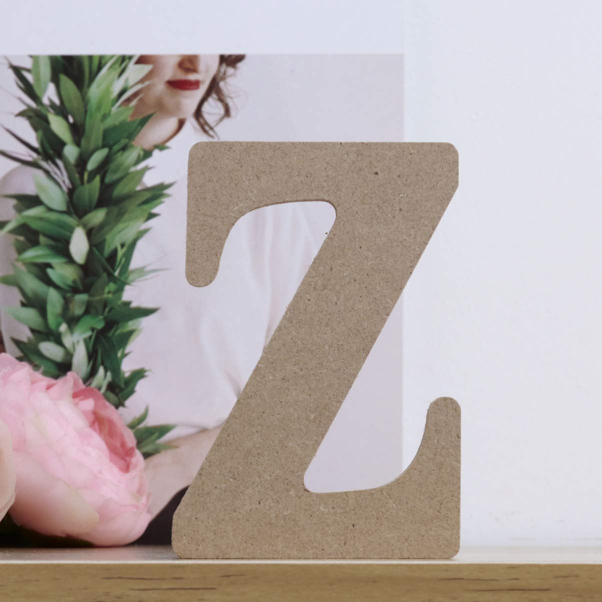 Wooden Alphabet Letters for Nursery Wall Decor - Kids Room & DIY Crafts