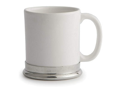 Arte Italica Tuscan Ceramic Mug - Handcrafted White Italian Coffee Cup for Home, Office & Gifts | Perfect for Espresso, Tea & Hot Chocolate