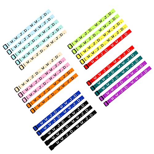 A:25pcs wwjd bracelets