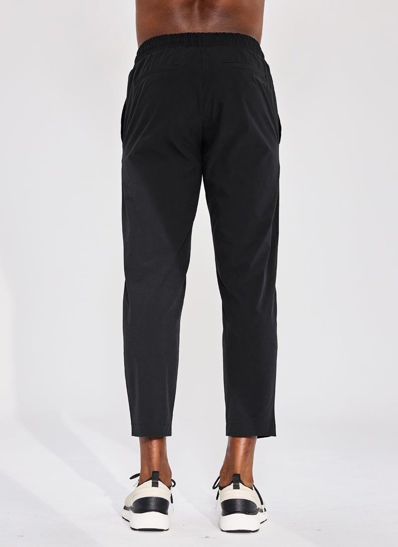 Men's Stretchable Comfortable Elastic Waist Pants - Soft Breathable Fabric for Casual Wear, Workout & Lounge - Size 9.0