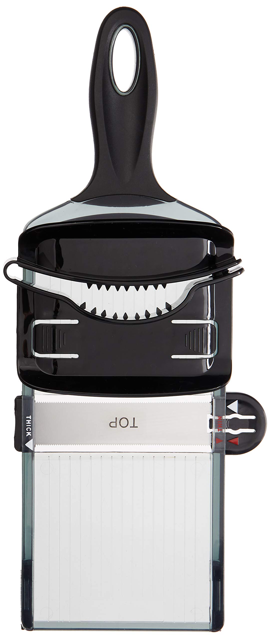 Mercer Culinary Dual Thickness Hand Slicer - Professional Stainless Steel Kitchen Knife for Precise Cutting - Perfect for Slicing Meats, Vegetables, and Fruits at Home or Restaurant Use