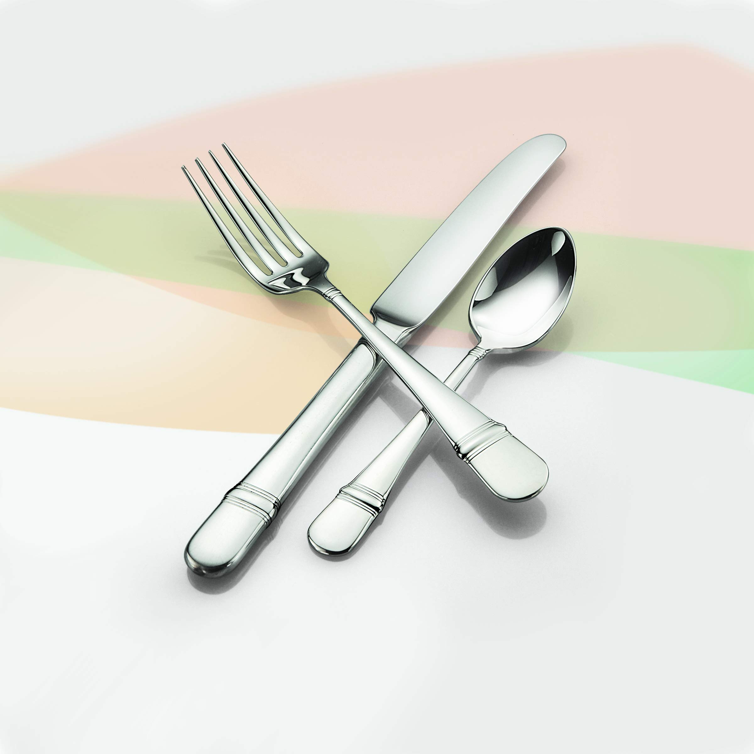 Oneida 12-Piece Silver Butter Spreaders Set - Stainless Steel Flatware for Dinner Parties, Weddings & Everyday Use