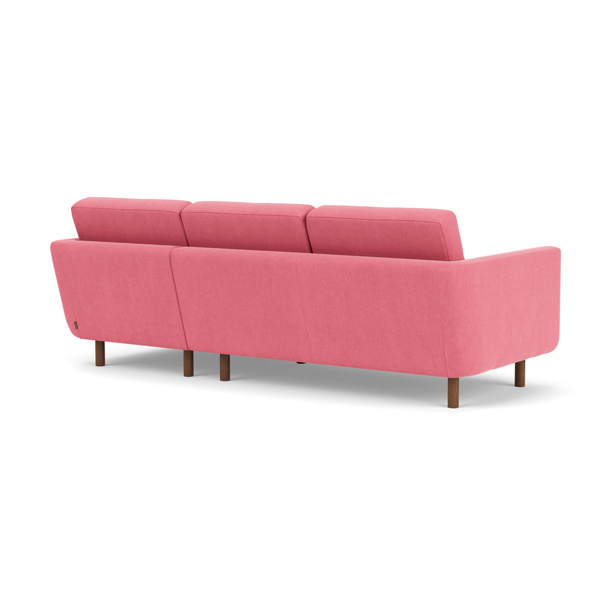 Conrad Fabric Right Chaise Sofa - Modern Sectional Couch for Living Room, Lounge & Home Theater - Comfortable Upholstered Furniture with Chaise Lounge
