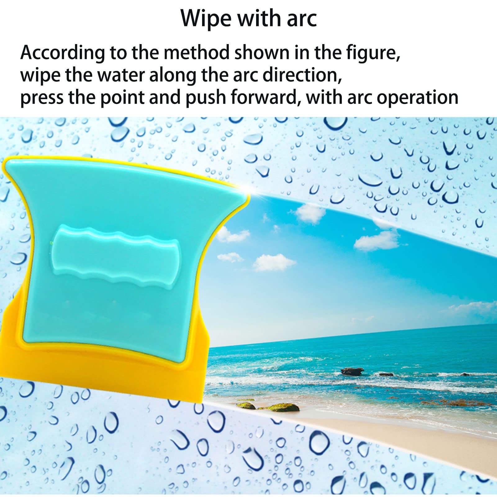 Double-Sided Magnetic Glass Cleaner with Triangle Suction - Strong 16-24mm Window Wiper for Double Glazed Windows | Perfect for High-Rise Buildings, Skylights & Hard-to-Reach Windows