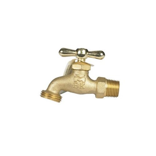 Stainless Steel Outdoor Hose Bibb - Freeze Proof & Durable Garden Faucet for Lawn, Garden & Home Use | Perfect for Watering Plants, Washing Cars & Outdoor Cleaning