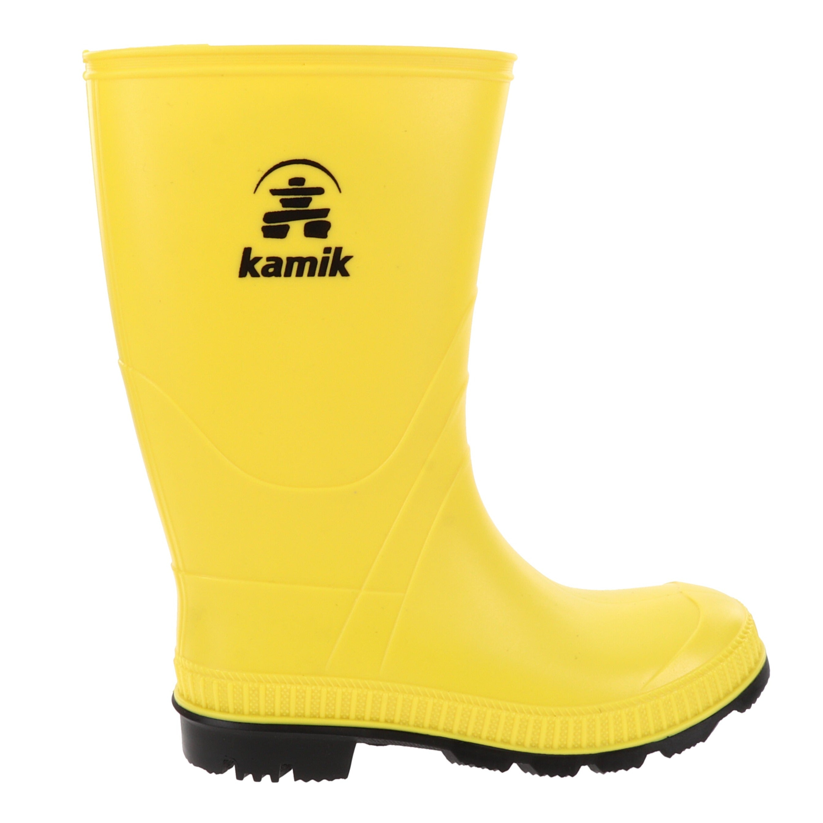 Kamik Stomp Yellow Kids' Winter Boots - Waterproof & Insulated Snow Boots for Boys & Girls - Perfect for Snow Play, Hiking & Outdoor Adventures