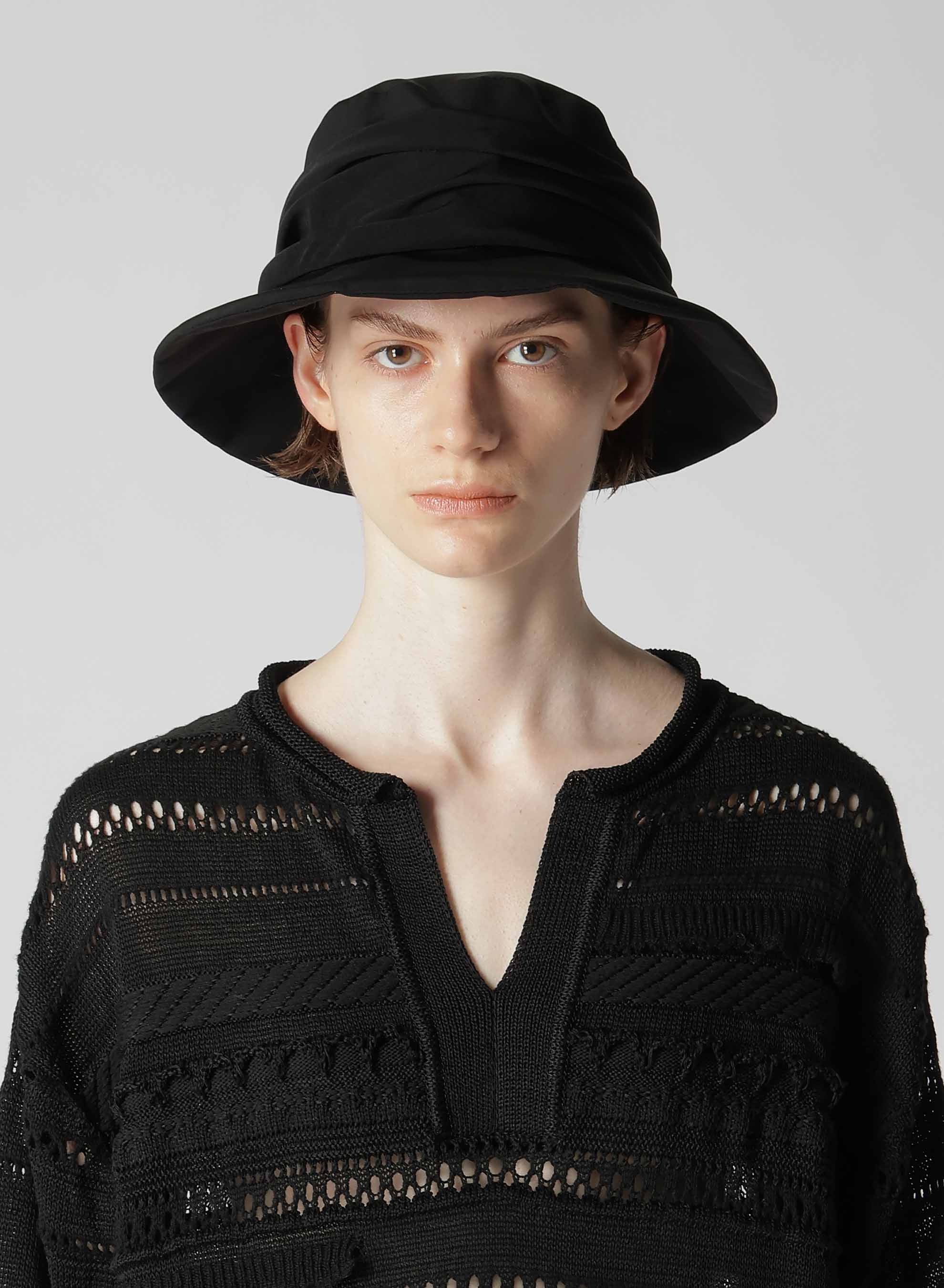 Elegant Crepe de Chine Cross Gather Crochet Blouse - Perfect for Casual Outings, Office Wear & Special Occasions