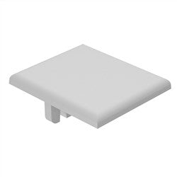 30mm x 26mm x 3mm Side Frame Top Cap - 2 Pack - Durable Aluminum Replacement Parts for Furniture, Cabinets & DIY Projects
