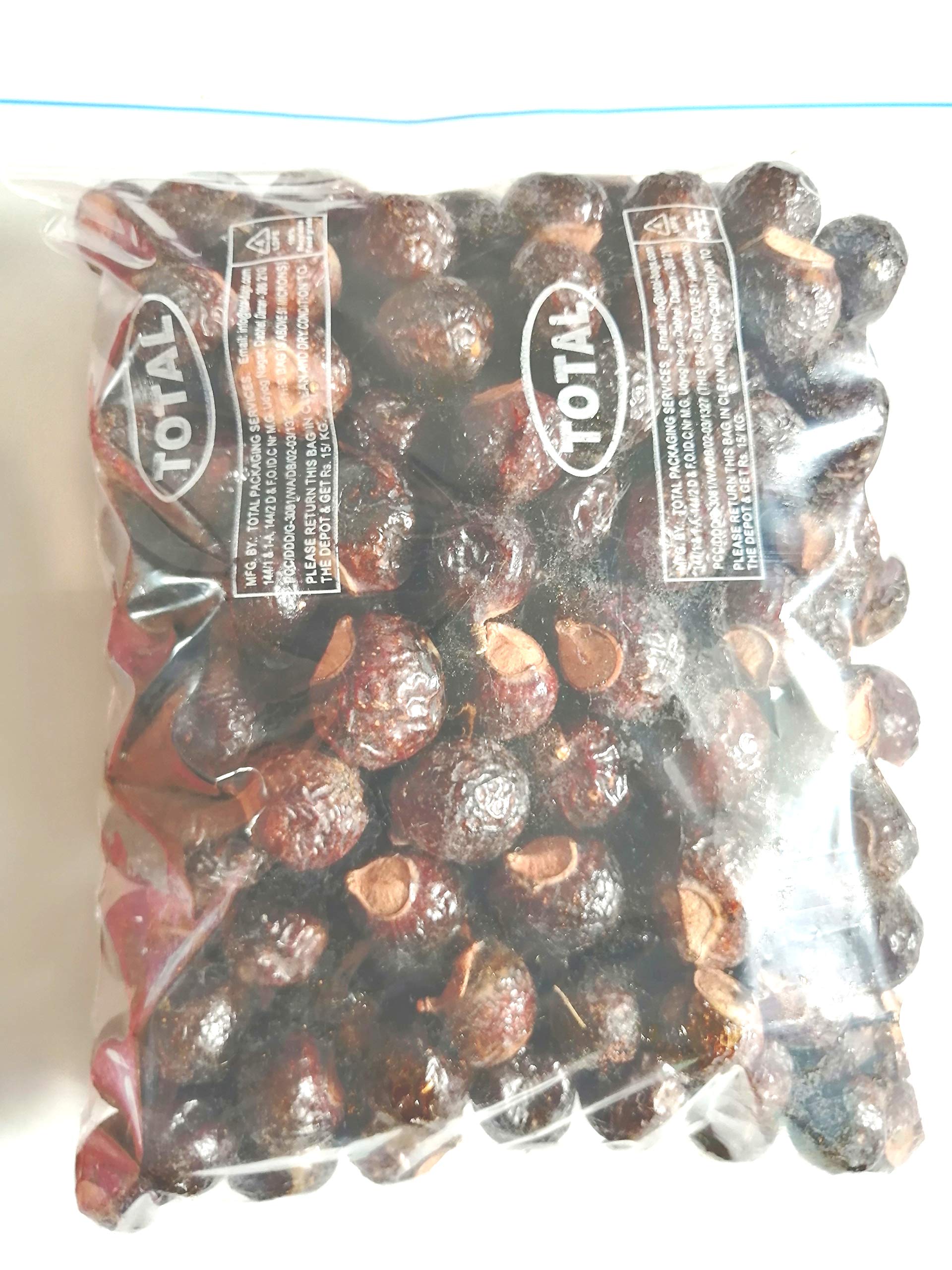 Organic Soap Nuts (Sapindus Mukorossi) - 1kg Natural Laundry Detergent, Eco-Friendly Cleaning Berries for Hypoallergenic & Sensitive Skin - Perfect for Baby Clothes, Delicates, and Sustainable Household Cleaning