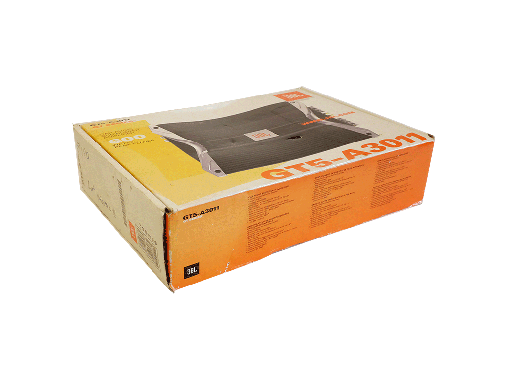 JBL GT5 A3011 600W Car Audio Subwoofer Amplifier - Powerful Bass Boost for Car Stereo System | Perfect for Truck, SUV & Vehicle Audio Upgrades