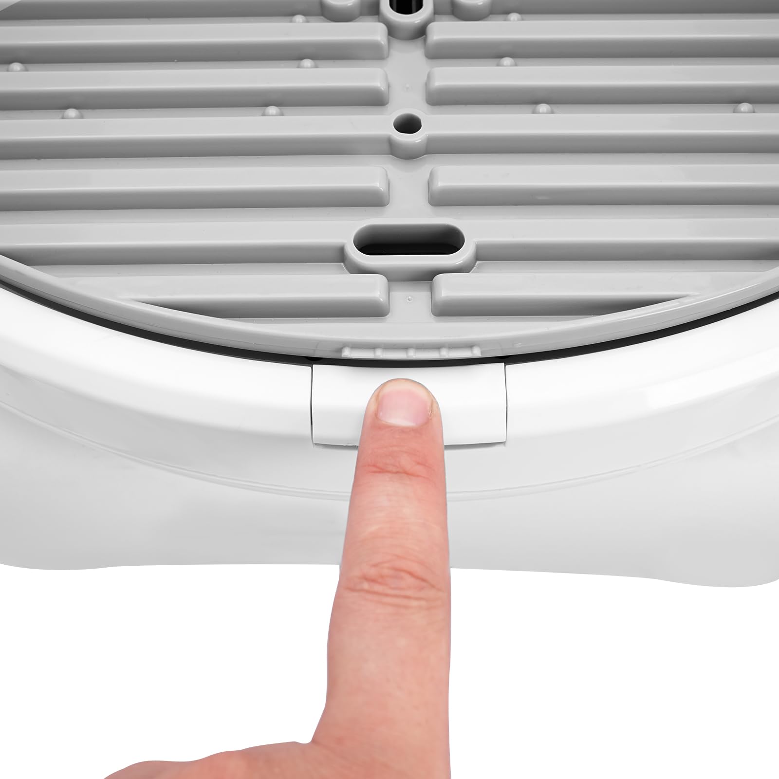 Full Body Dryer for Home Use - Waterproof Shower & Feet Dryer with Touch Screen, 2 Adjustable Wind Speeds - Perfect After Bath, Spa, Swimming & Pedicure (White)