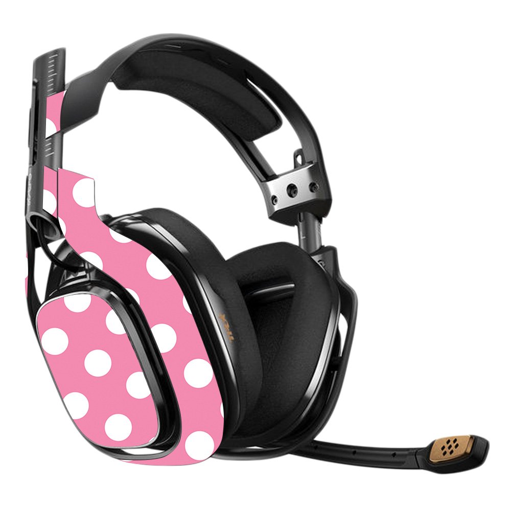 Astro A40 3rd Generation Gaming Headset Skin - Mini Dots Protective Vinyl Decal Wrap | Durable, Easy to Apply & Remove | Made in USA | Perfect for Gaming, Streaming & Esports