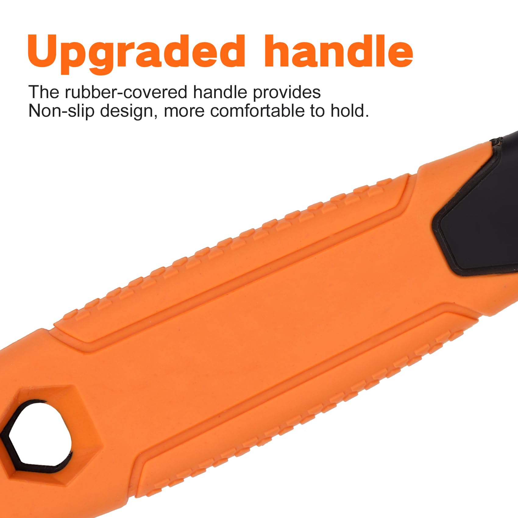 Professional Vinyl Siding Removal Tool with Extra Long Steel Blade - Non-Slip Grip Handle for Safe Installation & Removal - Prevents Damage to Vinyl Siding - Perfect for Home Renovation & Exterior Maintenance Projects