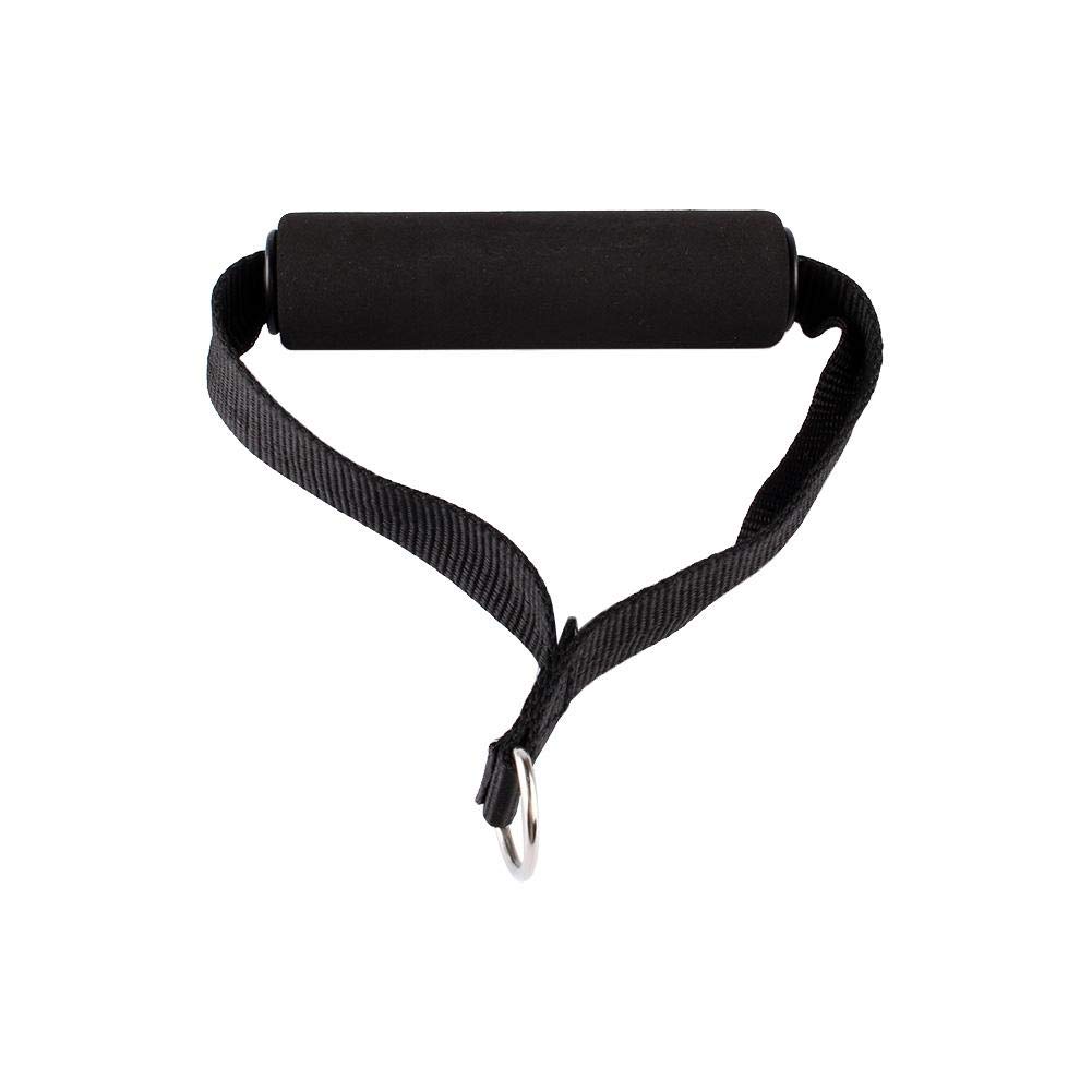TOPINCN Heavy Duty Resistance Band Handles with Screw Thread - Ultra Comfortable Foam Grips & Solid ABS Core - Large Carabiners for Exercise Bands - Perfect for Home Gym, Strength Training, and Physical Therapy Workouts