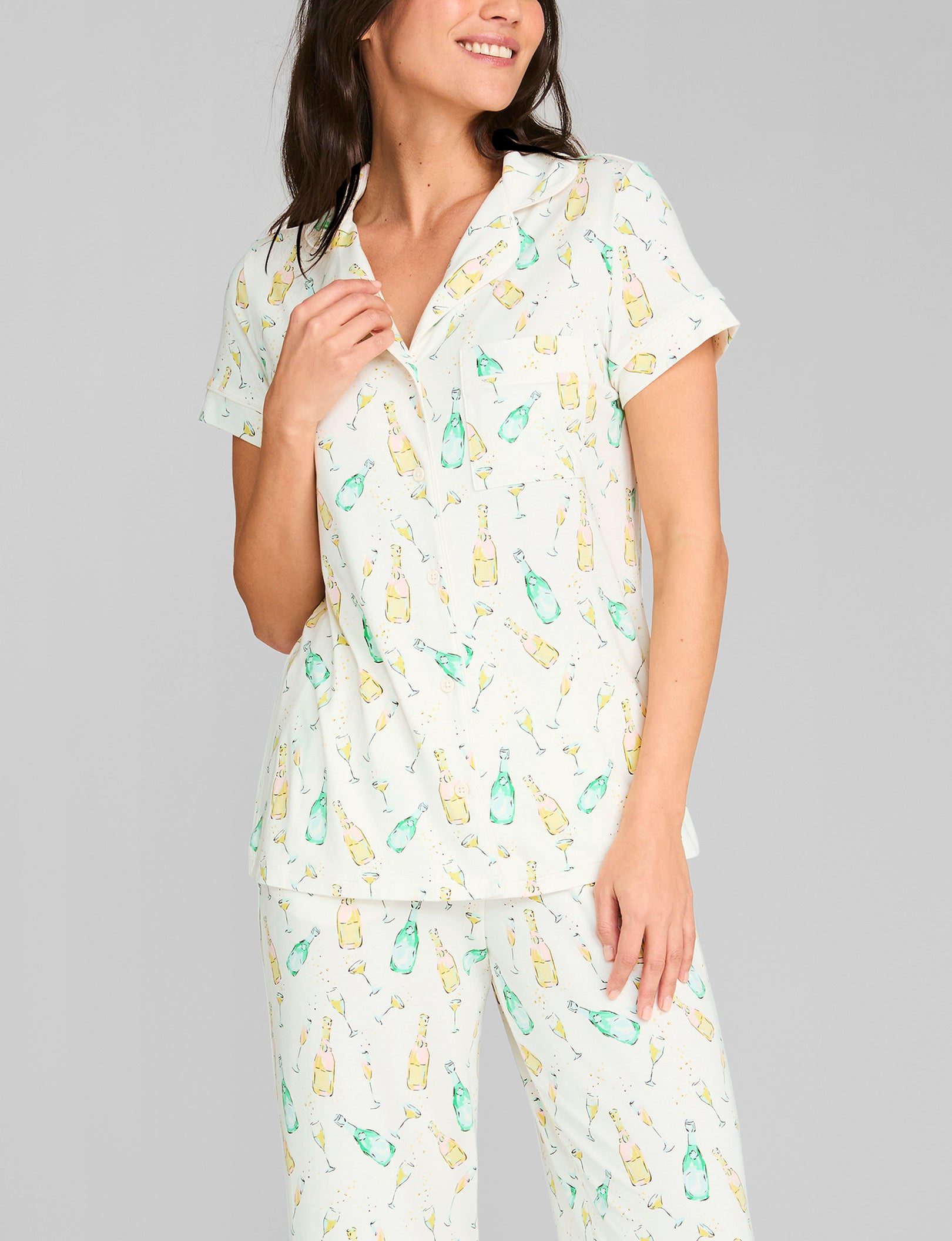 Cozy Women's Pajama Set - Soft Sleepwear Top & Lounge Pants for Comfortable Nights | Perfect for Relaxing at Home, Lounging & Bedtime