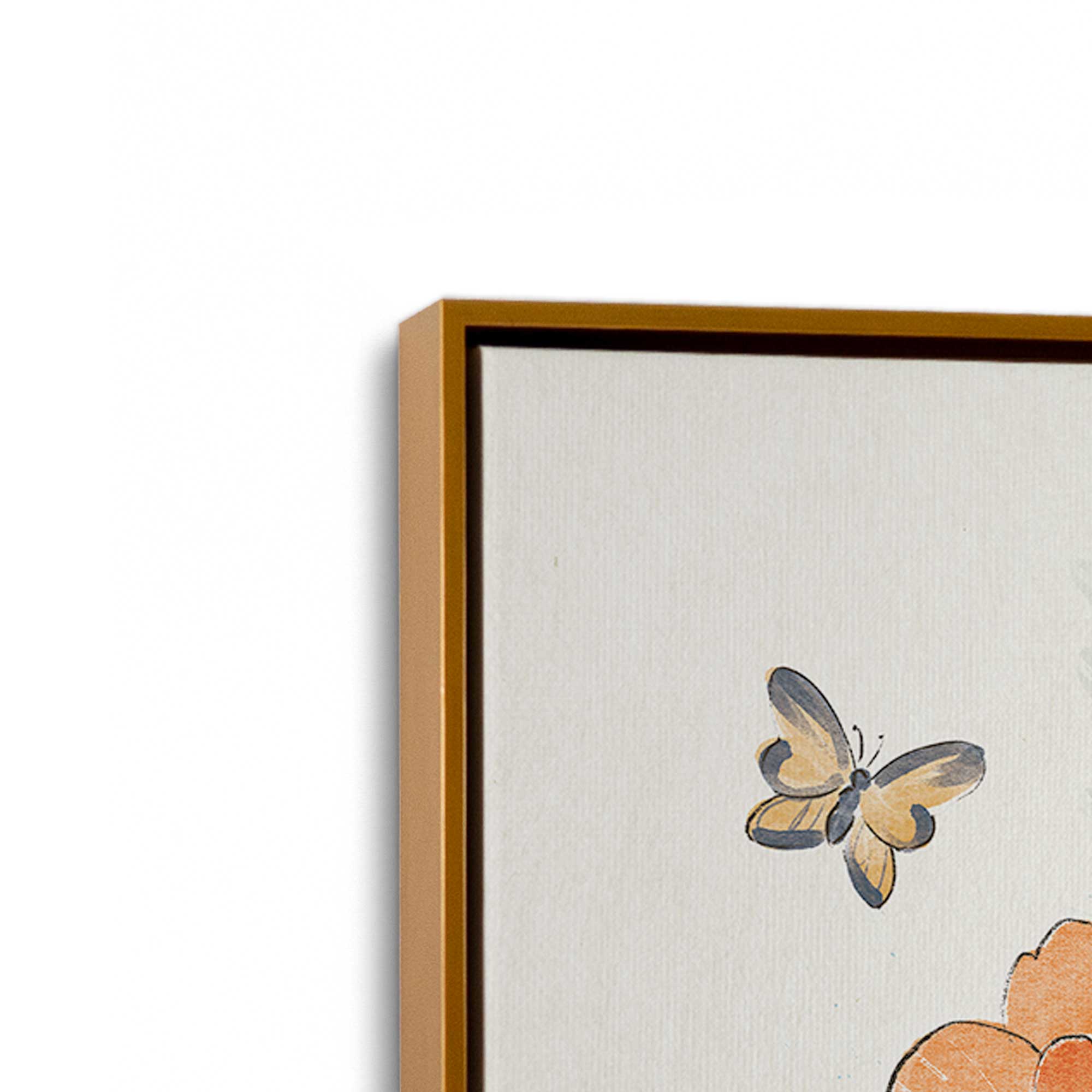 Garden Harmony Canvas Wall Art Set of 2 - Modern Floral Printed Home Decor for Living Room, Bedroom & Office