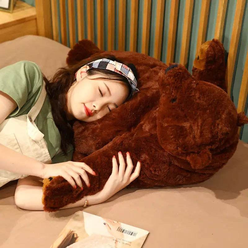 FurryTale Giant Brown Teddy Bear - Extra Large Plush Stuffed Animal for Kids & Adults | Perfect for Cuddling, Gift Giving, Nursery Decor & Bedroom Comfort