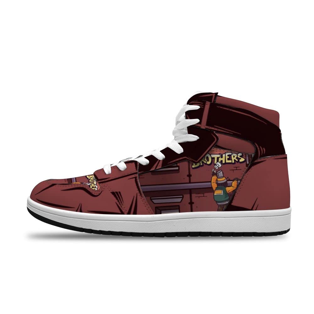 Custom Graffiti Streetwear Sneakers for Men & Women - Trendy Anime Basketball Shoes - Perfect for Urban Fashion, Sports & Casual Wear
