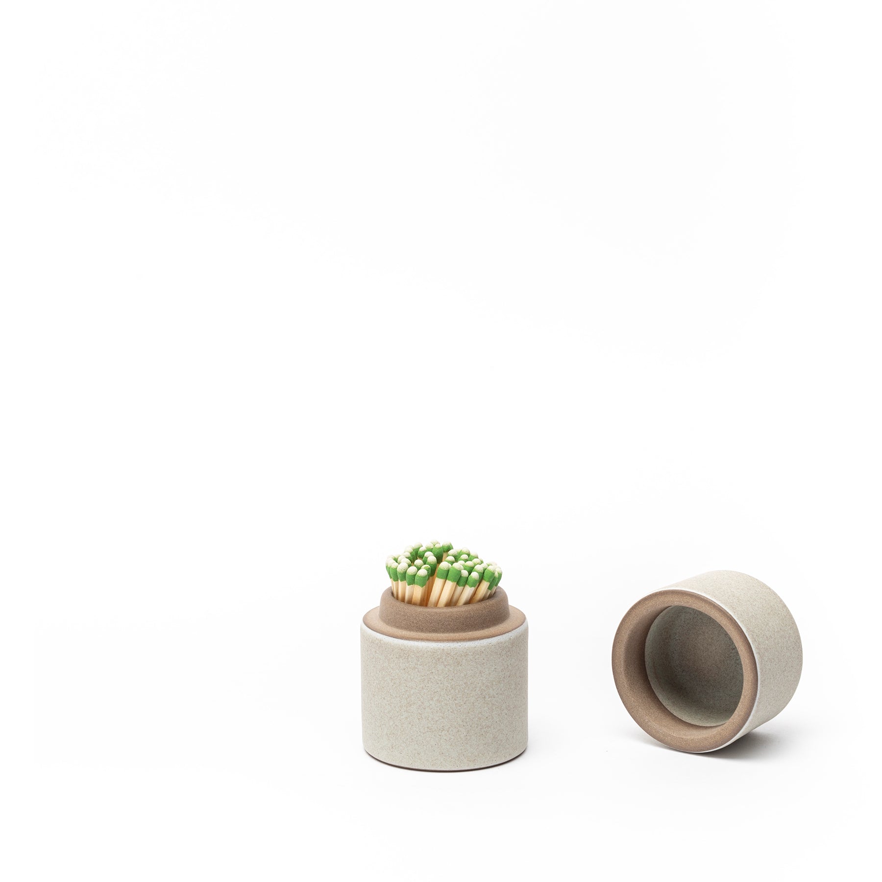Premium Matchstick Holder - Fog & Shell Design for Fireplace, Camping & Home Decor | Elegant & Functional Matchstick Dispenser for Easy Access & Stylish Storage