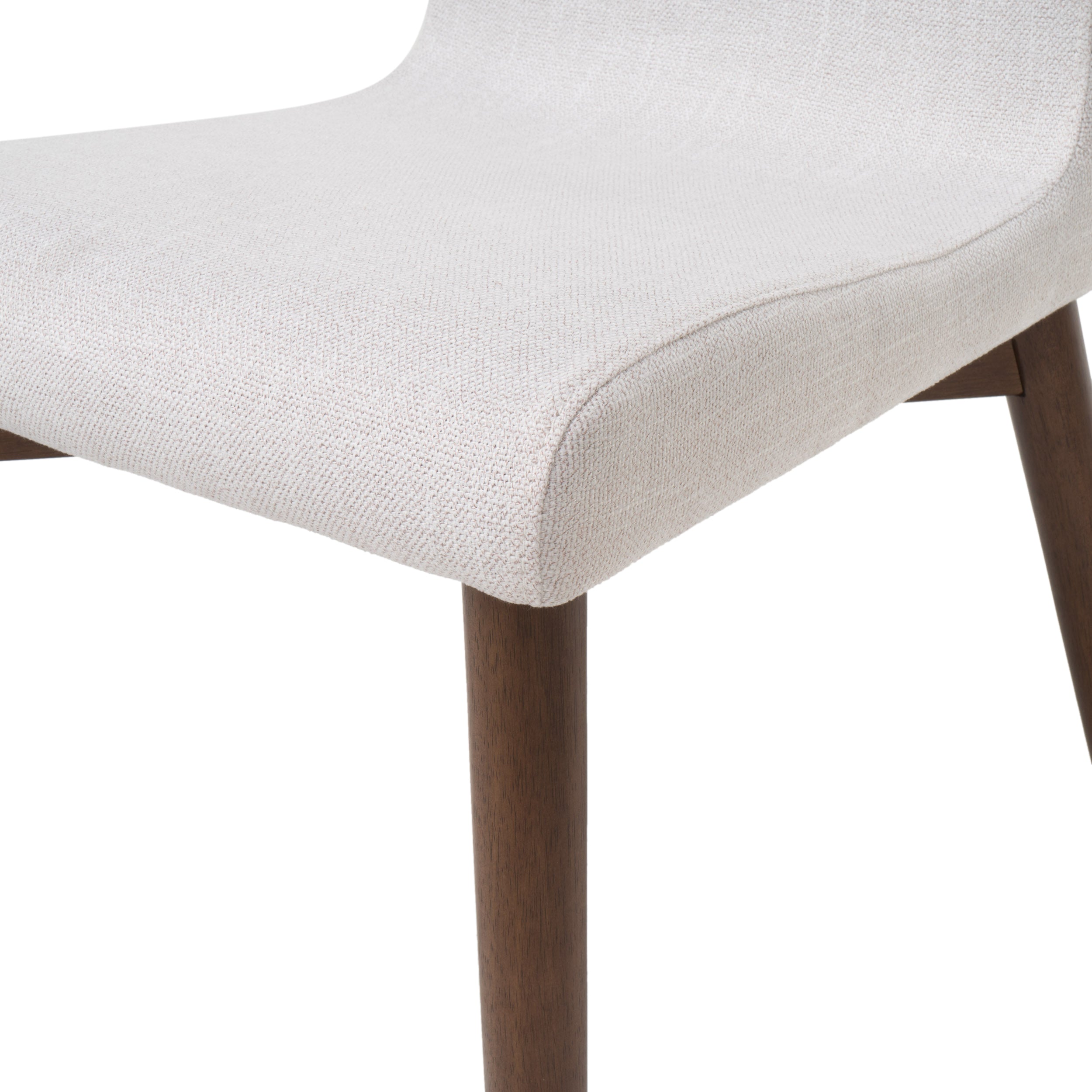 Modern Dining Chairs Set of 2 - Comfortable Kitchen Chairs with Sturdy Metal Legs for Dining Room, Kitchen, Breakfast Nook - Perfect for Family Meals and Entertaining Guests