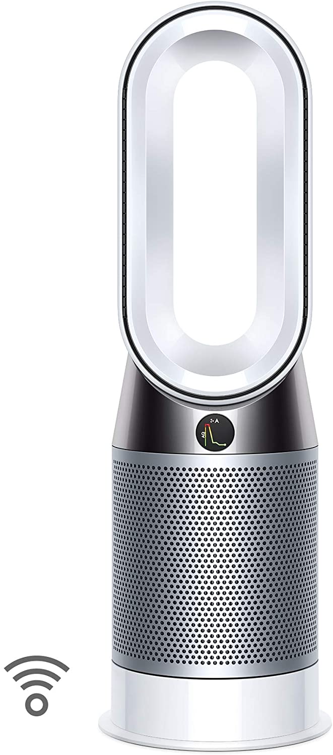 Refurbished Dyson Pure Hot + Cool HP04 Air Purifier, Fan & Heater - 1 Year Warranty | Certified Excellent Condition | Perfect for Bedrooms, Living Rooms & Offices