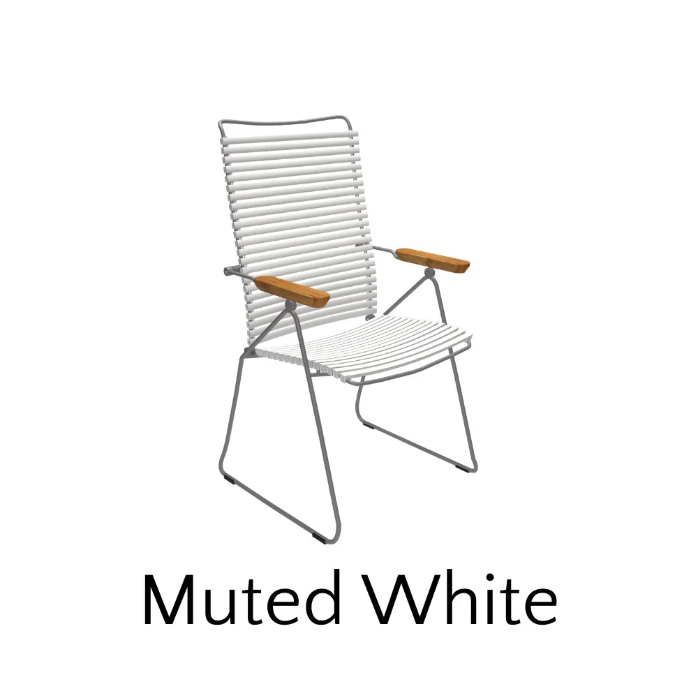 CLICK Outdoor Folding Camping Chair - Portable Lightweight Adjustable Reclining Lawn Chair for Beach, Picnic, Backyard, and Travel - Perfect for Relaxing Outdoors