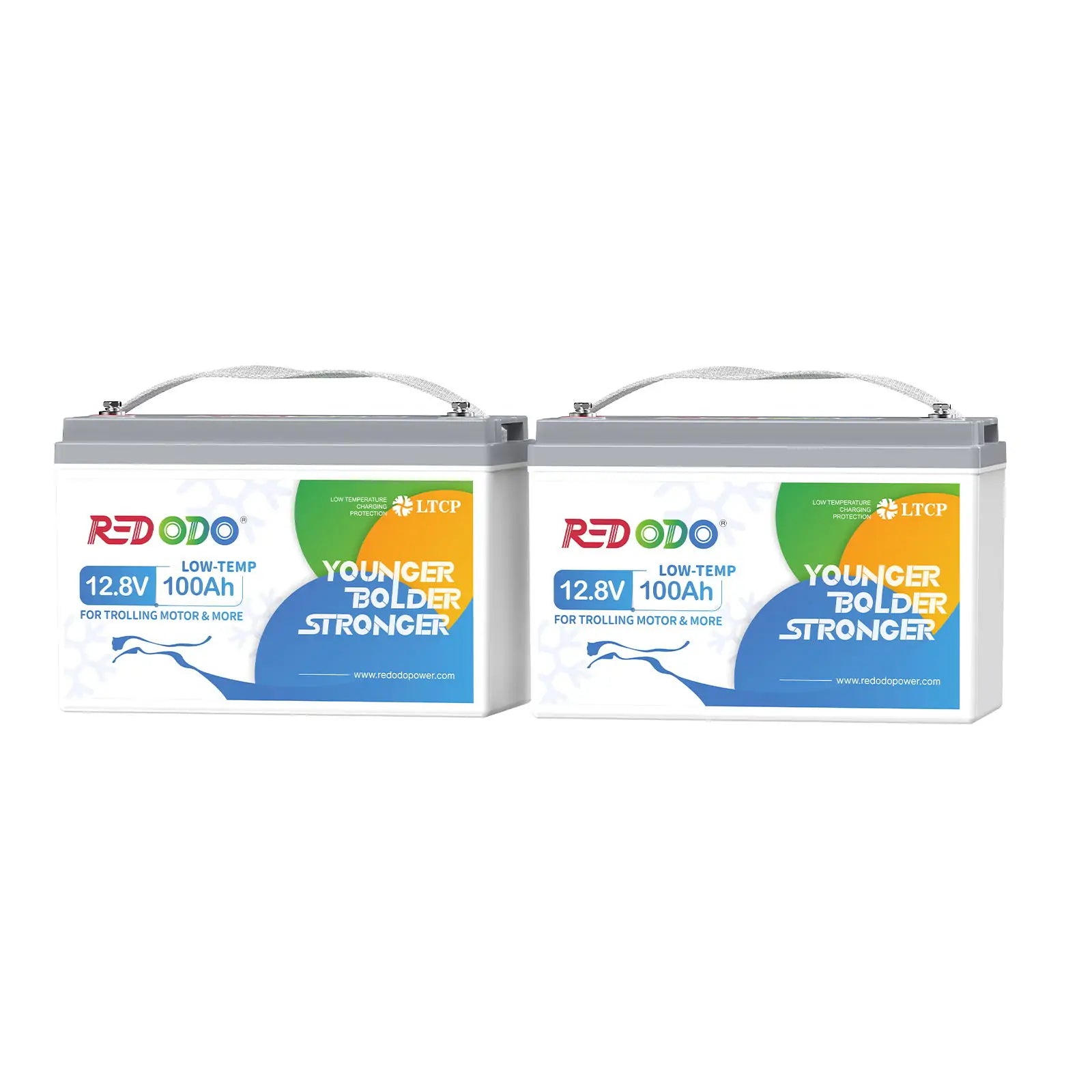 Redodo 12V 100Ah Deep Cycle Lithium Battery for Trolling Motors - Low Temperature Protection & Long Lifespan - Perfect for Kayak Fishing, RV Camping & Marine Applications