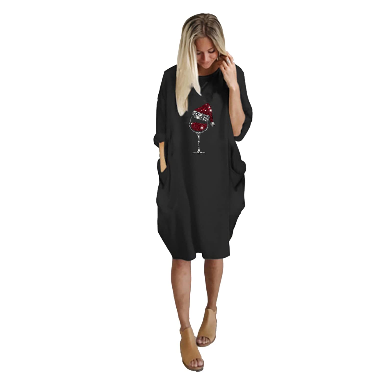 YuyuTangFu Women's Spring & Summer Dresses 2024 - Knee Length Short Sleeve Off Shoulder V-Neck Sexy Floral Dress | Perfect for Beach Vacations, Date Nights & Summer Parties