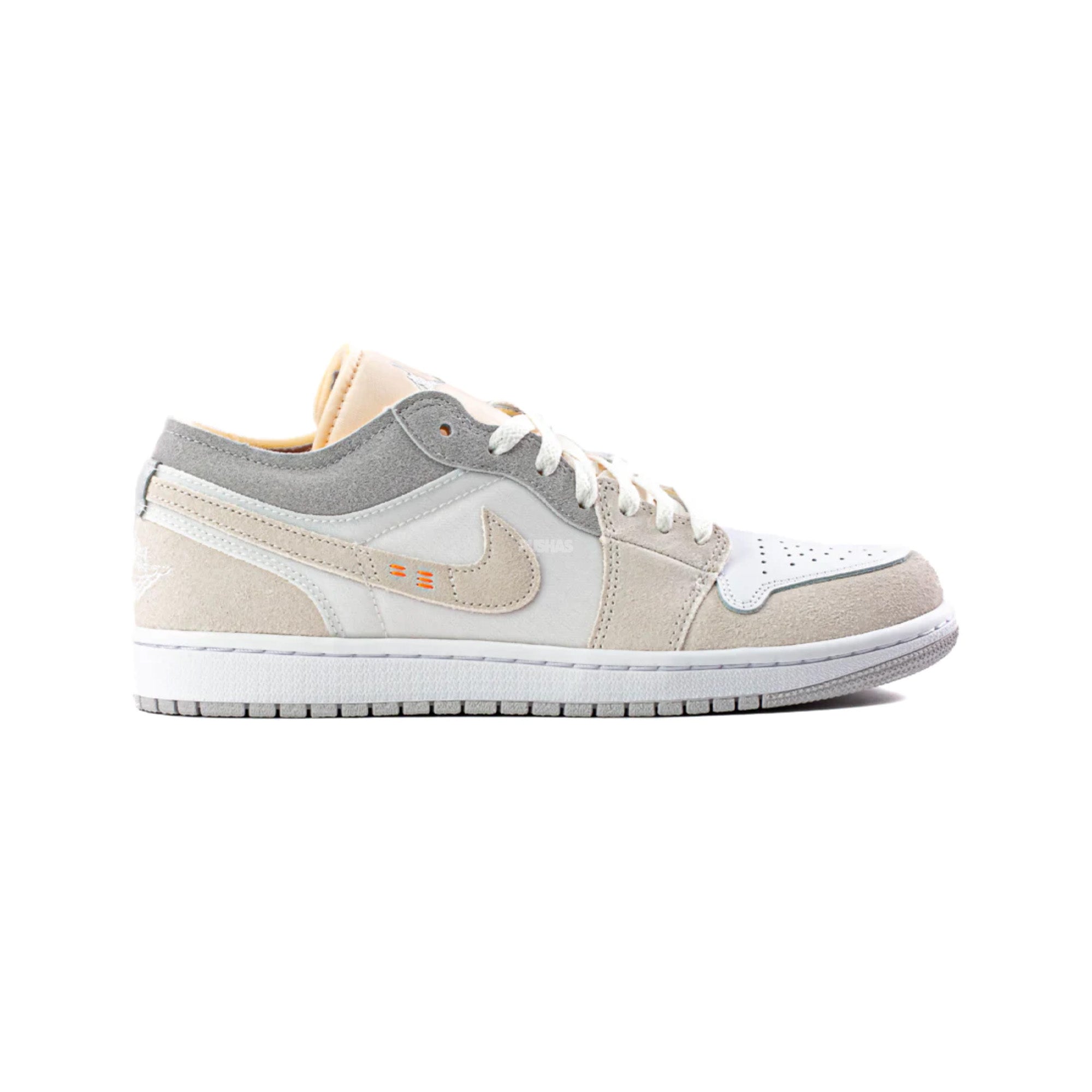 Air Jordan 1 Low Inside Out 'Phantom' Sneakers (2022) - Men's Basketball Shoes for Casual Wear & Street Style Fashion