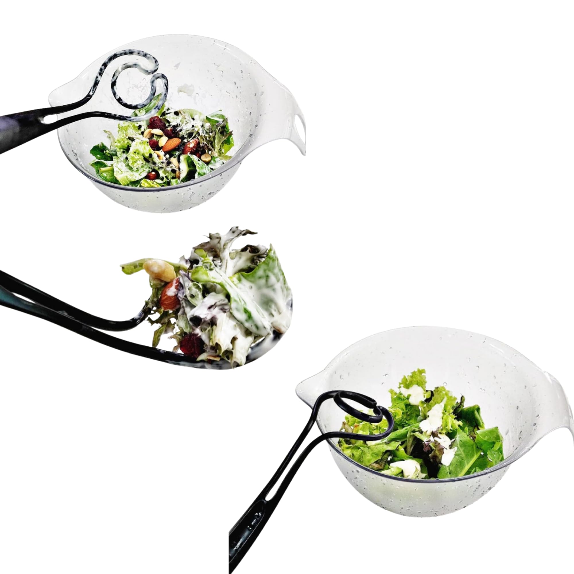 Premium Multi-Purpose Kitchen Utensil Set - Ergonomic Handle Cooking Tool for Frying, Mixing & Whisking | Perfect for Fried Rice, Scrambled Eggs, Dough Mixing | Heat-Resistant & Dishwasher Safe | Korean-Made Black Kitchen Gadget | Ideal for Home Cooking, Baking & Meal Prep