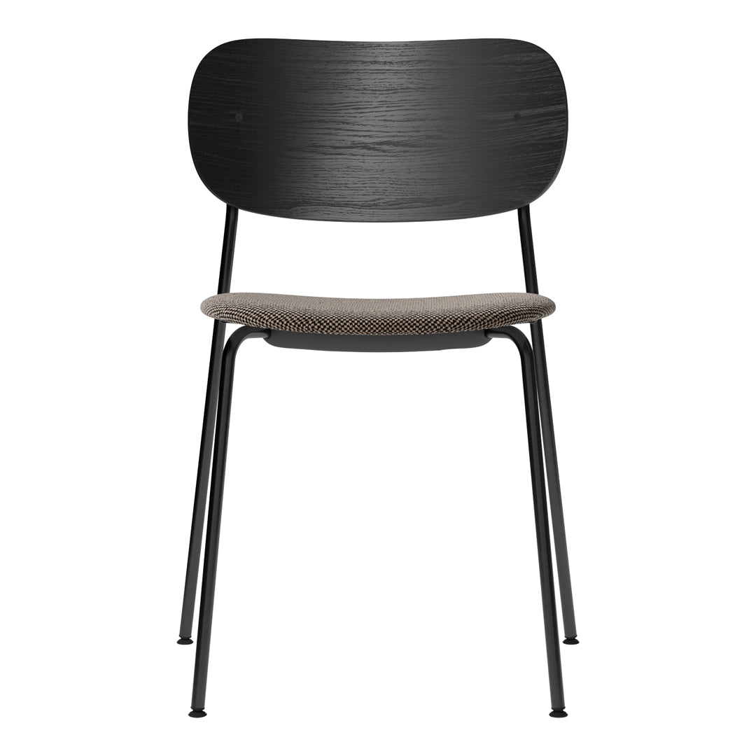 Stackable Upholstered Dining Chairs - Modern Comfort for Home, Office & Restaurant Use