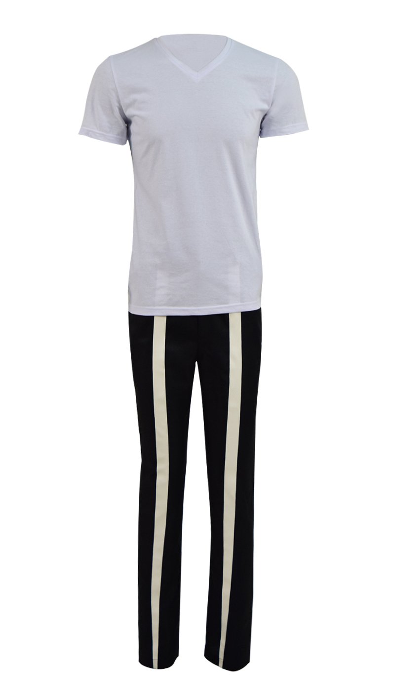 Denki Kaminari Cosplay Costume - My Hero Academia Anime Outfit for Men, Black Halloween Costume | Perfect for Cosplay Events, Halloween Parties & Anime Conventions