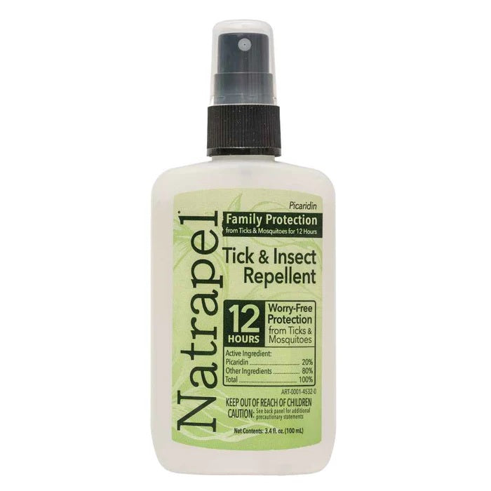 Natrapel Icaridin 100mL Insect Repellent Spray - DEET-Free, Long-Lasting Protection Against Mosquitoes, Ticks & Bugs - Perfect for Camping, Hiking & Outdoor Activities