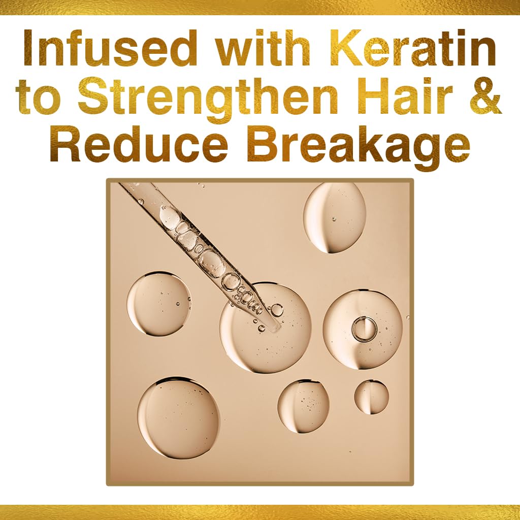 CHI Keratin Silk Infusion & Leave-In Conditioner Set - 6 Fl Oz Each - Professional Hair Treatment for Smooth, Shiny & Frizz-Free Hair - Perfect for Daily Use, Salon Results at Home