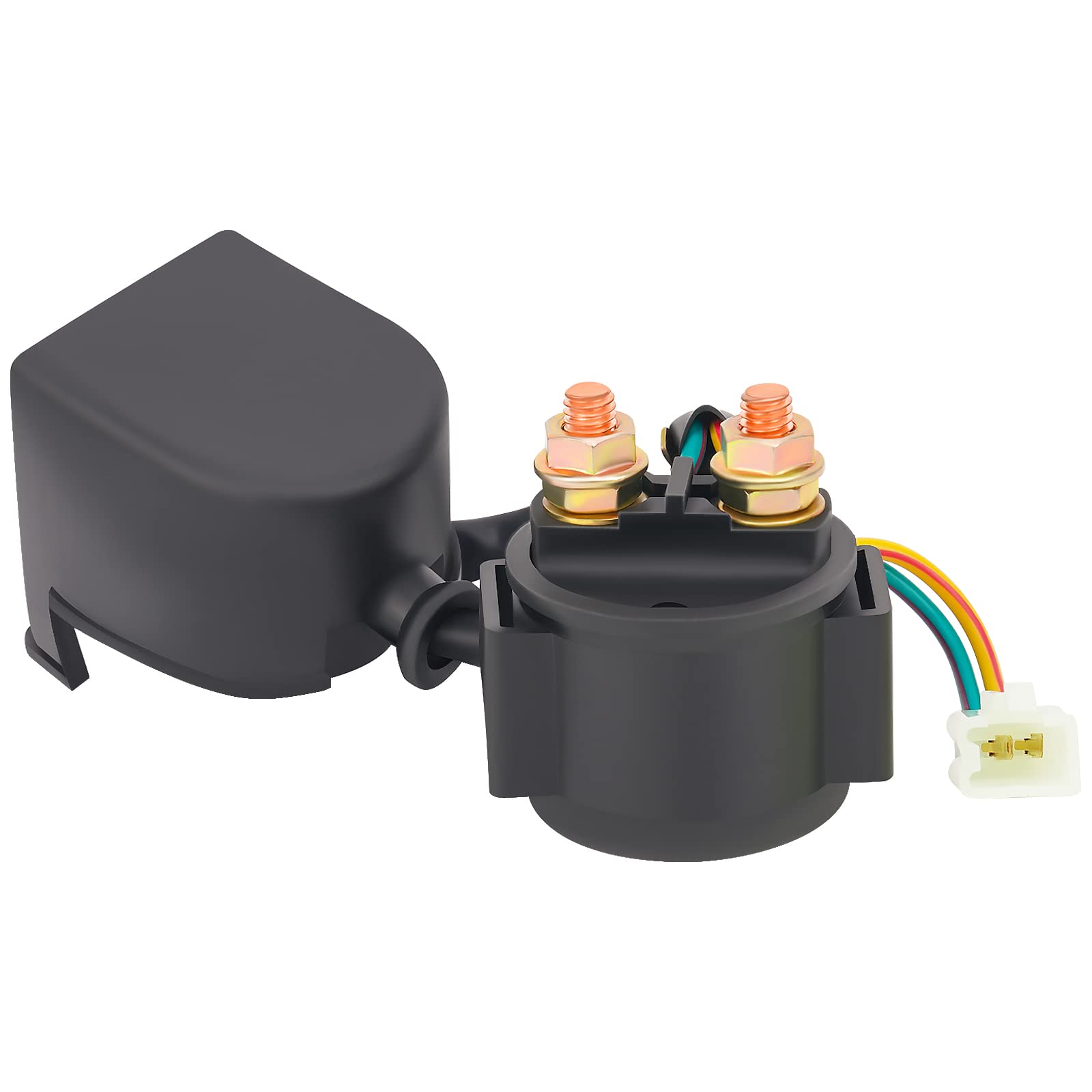 AHL Starter Solenoid Relay Compatible with Honda GL1800 Goldwing 1800 (2001-2010) - Reliable Engine Start for Motorcycle Rides & Road Trips