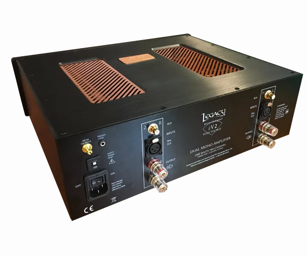 Legacy Audio i·V 2 Ultra Dual Mono Power Amplifier - High-End Home Theater & Audiophile Stereo System Component for Professional Sound Quality