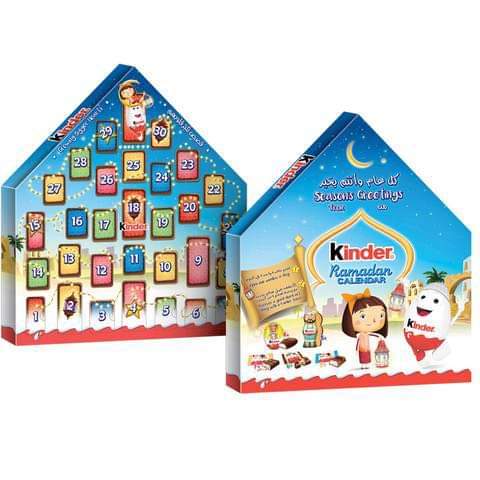 Kinder Ramadan Calendar 2024 - 24 Days of Surprises & Gifts for Kids | Islamic Holiday Countdown for Children | Perfect for Home, School & Mosque Celebrations